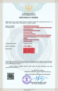 contoh sertifikat merek